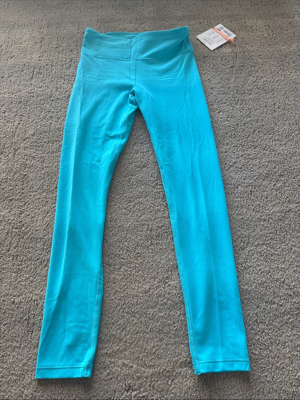 Athleta Bright Turquoise Kids Leggings